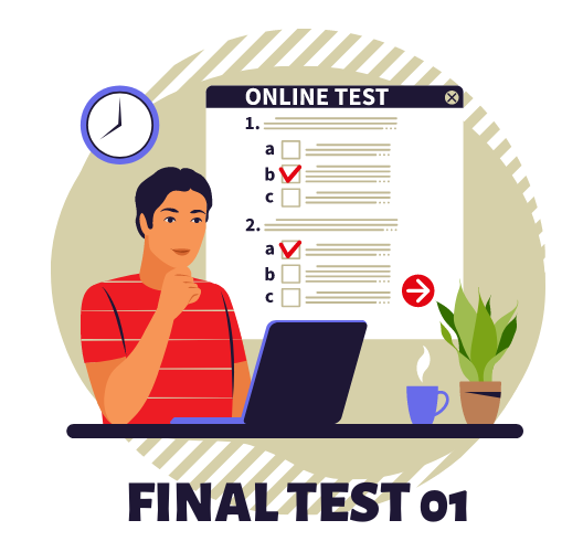 Listening Test 01 – Final Test – Tiếng Anh giao tiếp