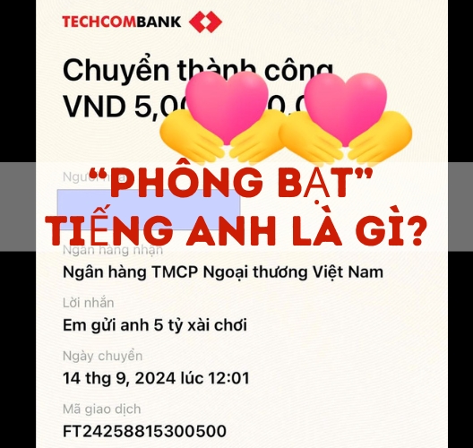 Phông bạt tiếng Anh là gì?