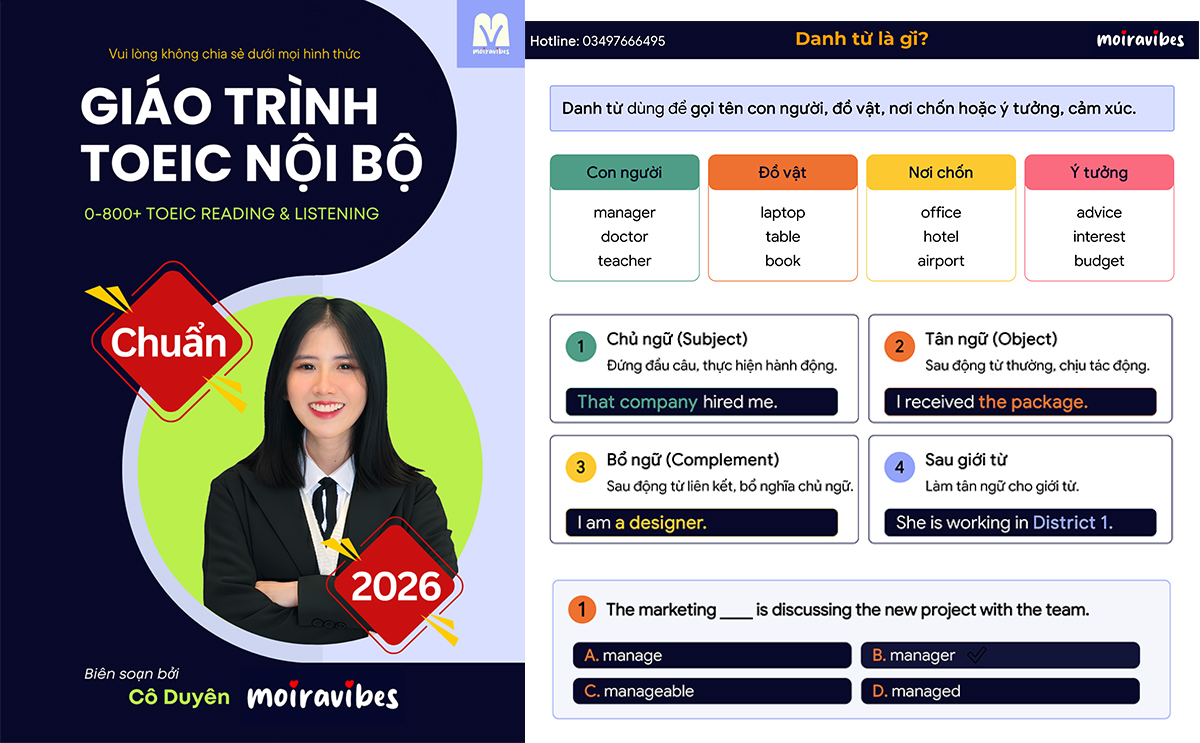 Giáo trình tự biên soạn tại Moiravibes